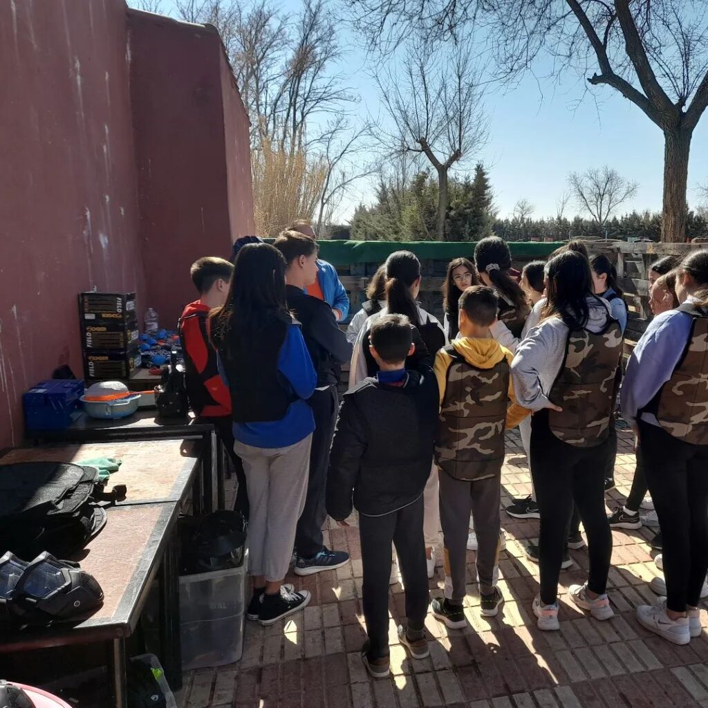 paintball para niños ciudad real