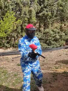 Campo de paintball con comida en Ciudad Real