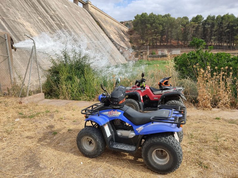 paintball y quad en Ruidera